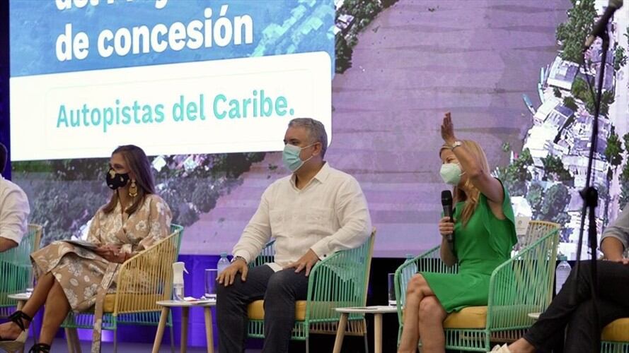 253 kilómetros serán construidos entre Barranquilla y Cartagena. Foto: Ministerio de Transporte