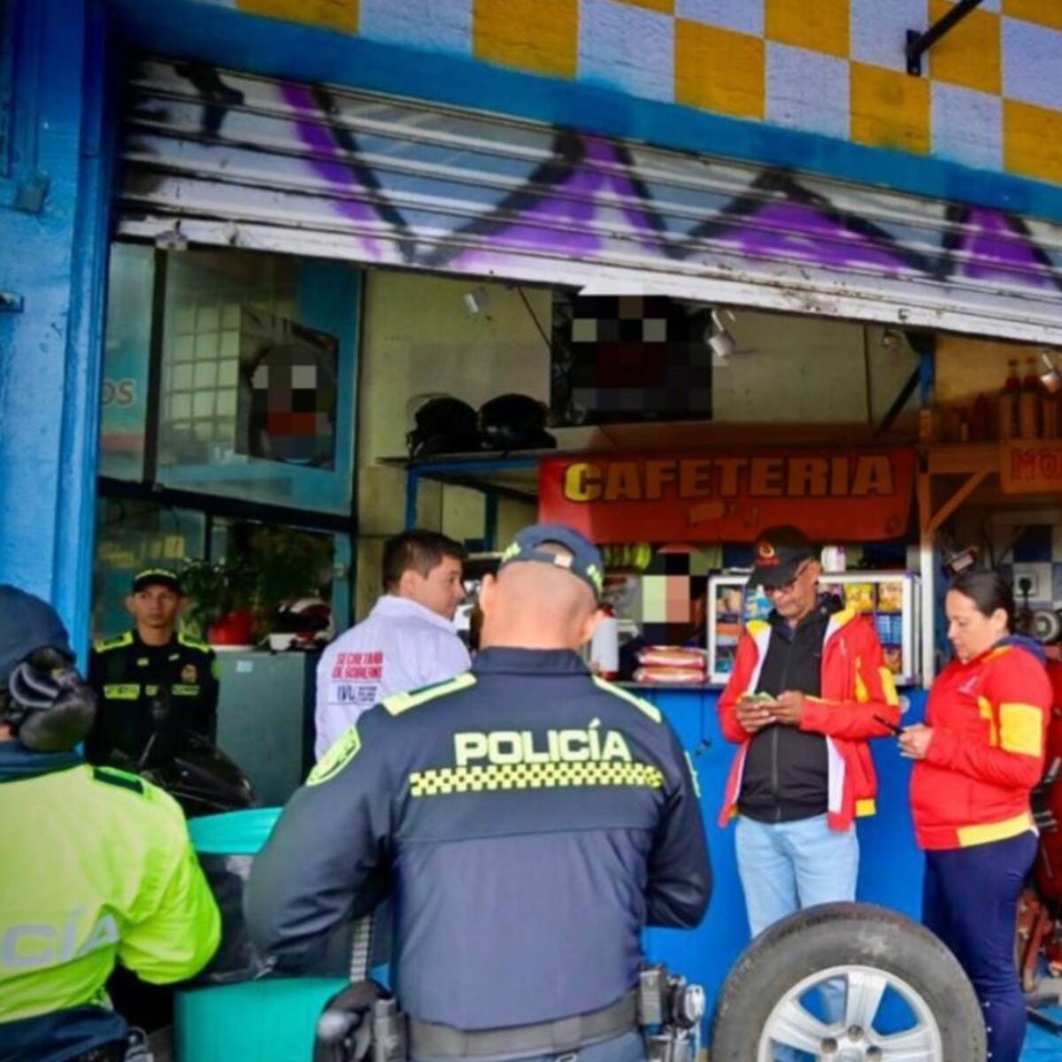 Continúa la ofensiva contra los ‘pinchallantas’ en Bogotá: fue cerrado otro establecimiento