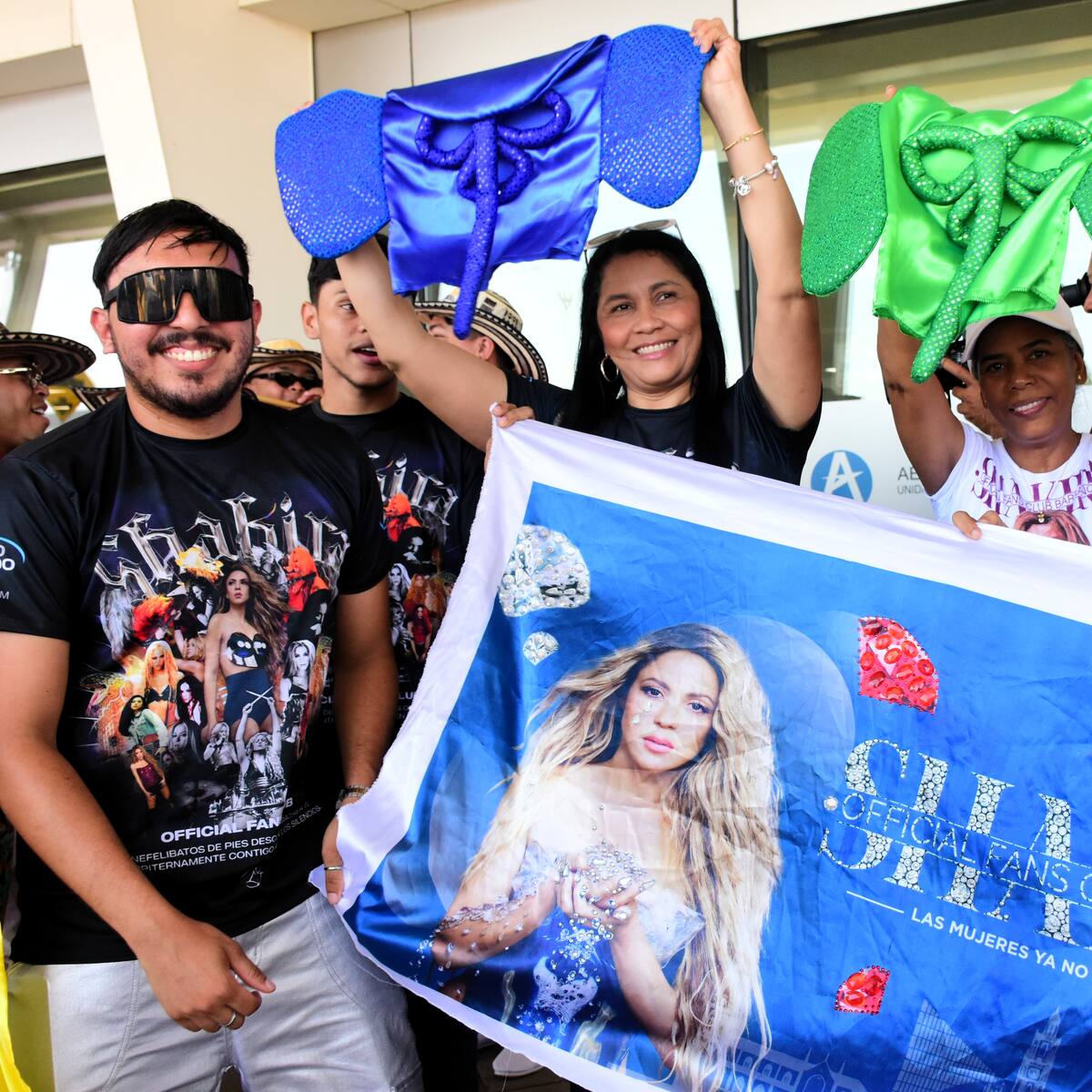 “Estoy contenta de estar en mi tierra”: Shakira durante su llegada a Barranquilla