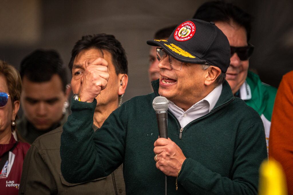 Presidente Gustavo Petro. Foto: Diego Cuevas/Getty Images.