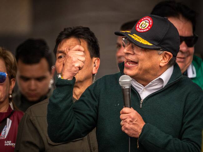 Presidente Gustavo Petro. Foto: Diego Cuevas/Getty Images.
