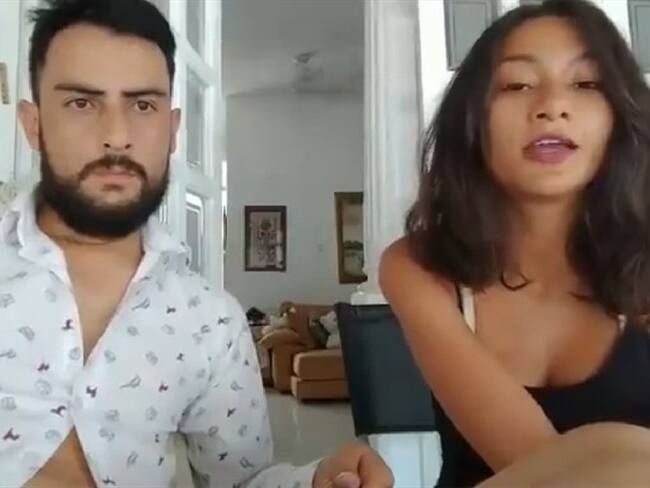 Las agresiones de Gustavo Rugeles según los relatos de Marcela González. Foto: Imagen tomada de vídeo público de Gustavo Rugeles