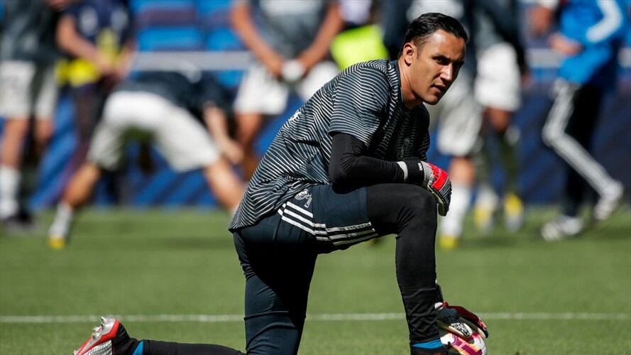 Keylor Navas llegó al Real Madrid en 2014 como suplente de Iker Casillas. Foto: Getty Images