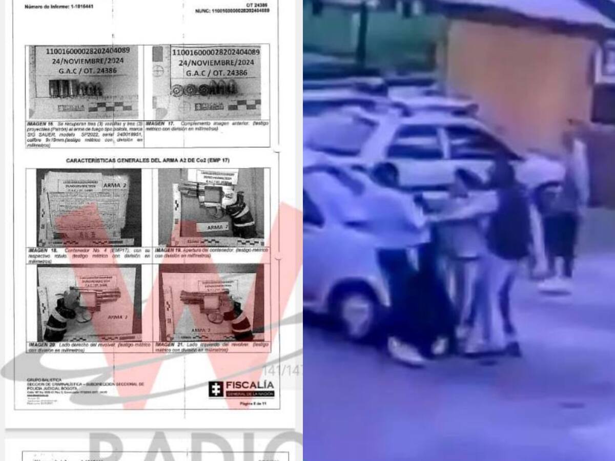 Caso Juan Felipe Rincón: Concluyen que la única arma apta para disparar era la del escolta