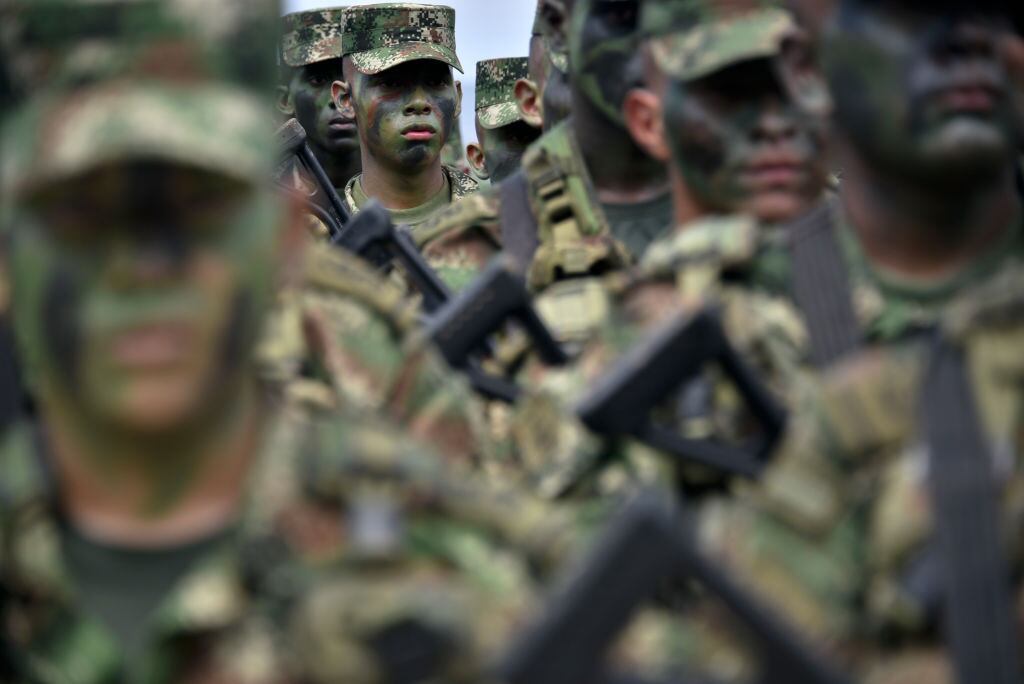 Soldados. Foto: Guillermo Legaria / AFP via Getty Images