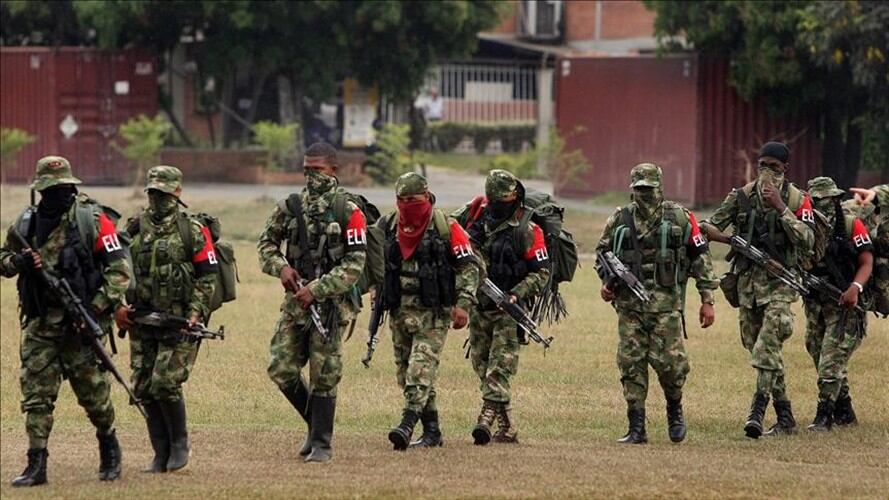 Ejército de Liberación Nacional (ELN). Foto: EPA/Christian Escobar Mora