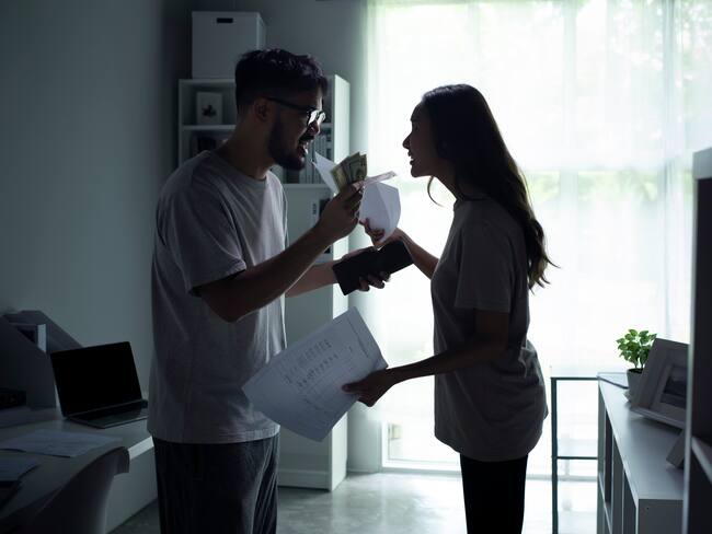 Deudas en un divorcio. Foto: Getty Images.