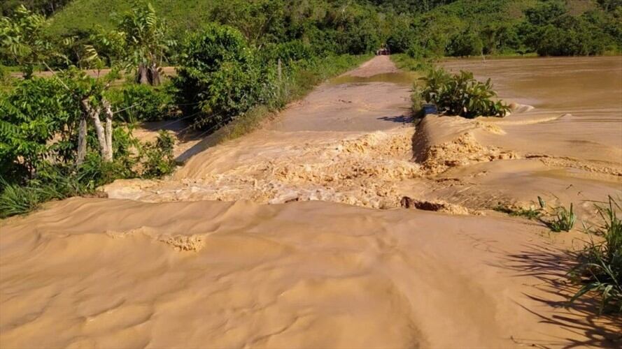 Inundaciones en el municipio de Tiquisio, sur de Bolívar. Foto: Antonio Canchila