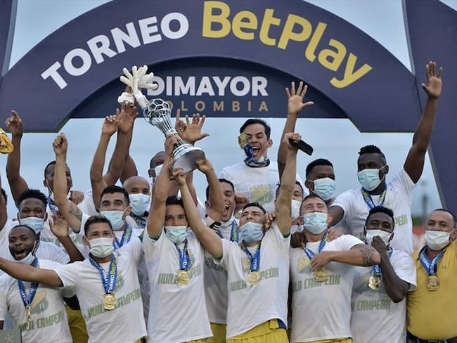Atlético Huila campeón del torneo BetPlay. Foto: Colprensa