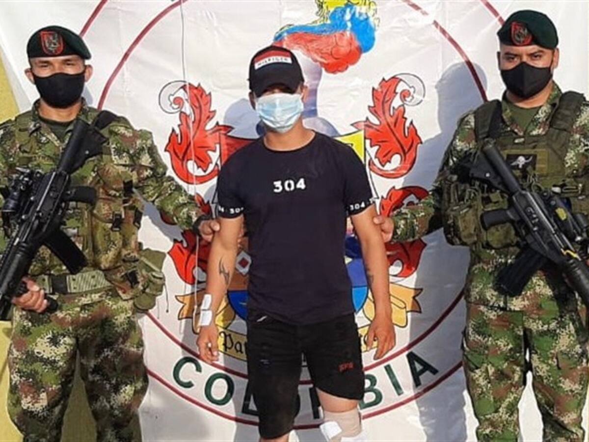 Capturan a alias 'El mono', encargado de realizar inteligencia contra la Fuerza Pública