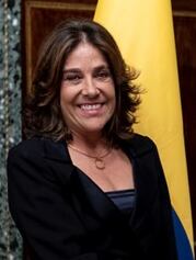 Embajadora de Colombia en Italia, Gloria Isabel Ramírez. Foto: Función Pública
