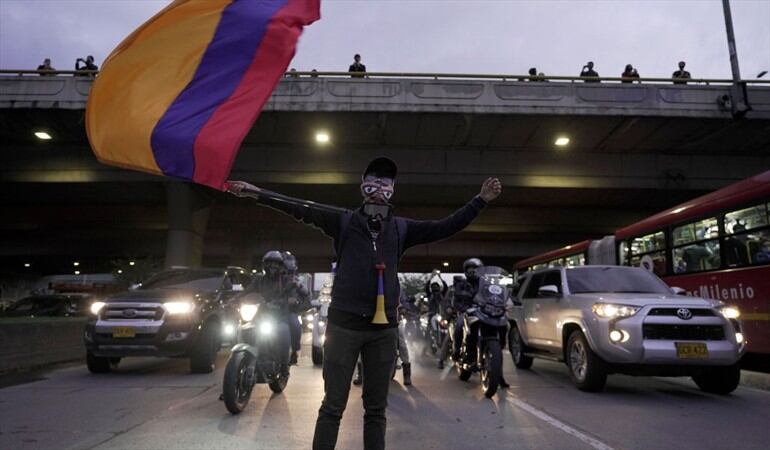 ¿Cuál puede ser la solución al paro nacional? #SoluciónAlParoEs. Foto: Getty Images / DIEGO CUEVAS