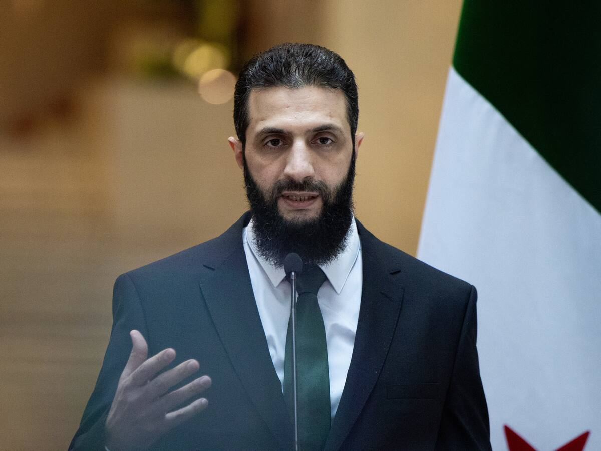 Nuevo dirigente de Siria afirmó que podría tomar hasta cuatro años organizar elecciones