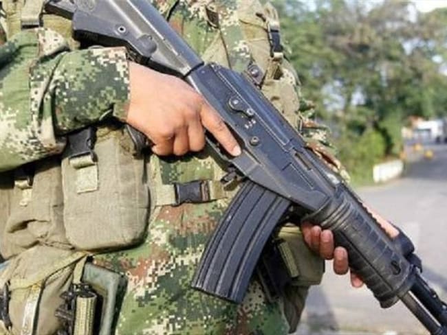 Combates dejan un disidente muerto y otro capturado en Morales, Cauca. Foto: Colprensa