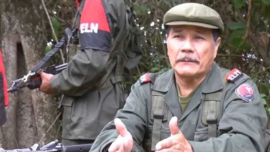 ELN nombra a su comandante máximo, alias Gabino, como negociador de paz. Foto: Colprensa