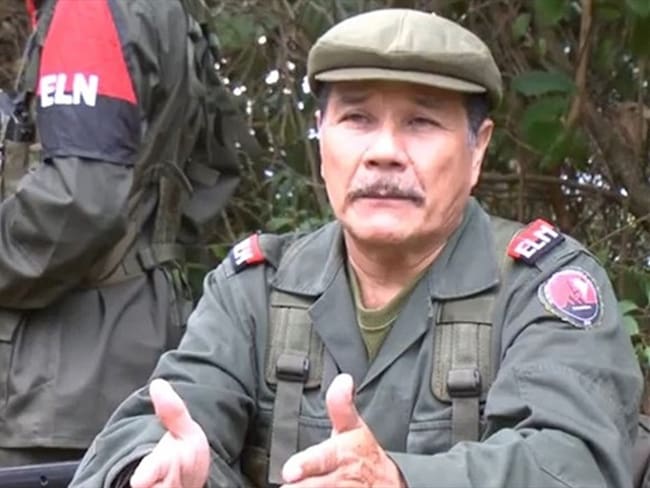 ELN nombra a su comandante máximo, alias Gabino, como negociador de paz. Foto: Colprensa