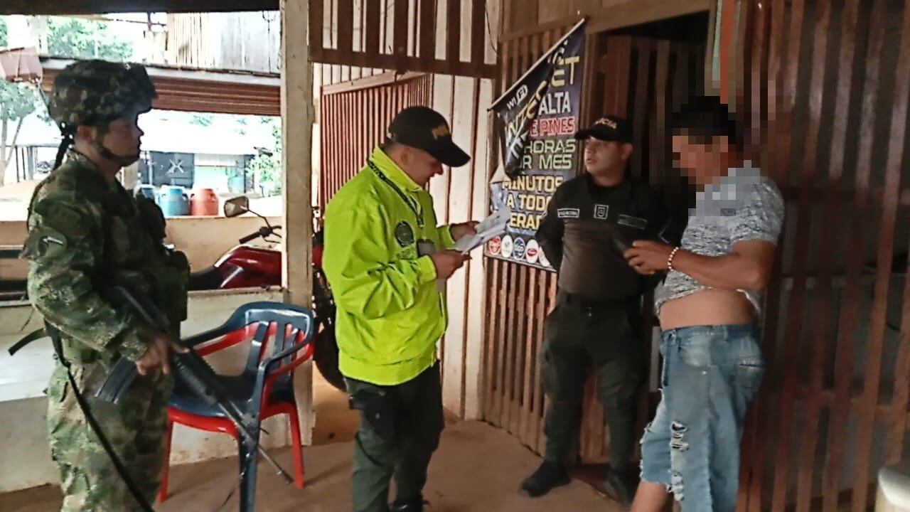 Una operación contra la deforestación en la Amazonía deja una banda criminal desarticulada. Foto: Ejército Nacional.