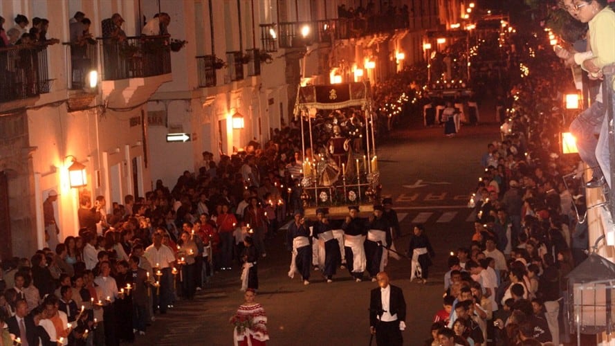 Las procesiones de la Semana Santa que se realizan en Popayán son consideradas la tradición latinoamericana más antigua . Foto: Colprensa