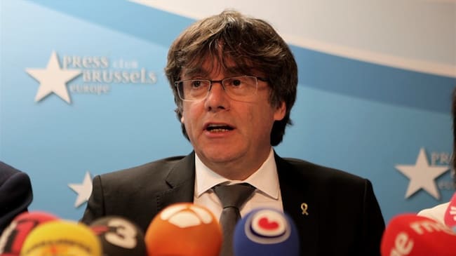 "El expresidente catalán tiene derecho a presentarse a los comicios, pese a ser un prófugo de la Justicia".. Foto: Agencia EFE