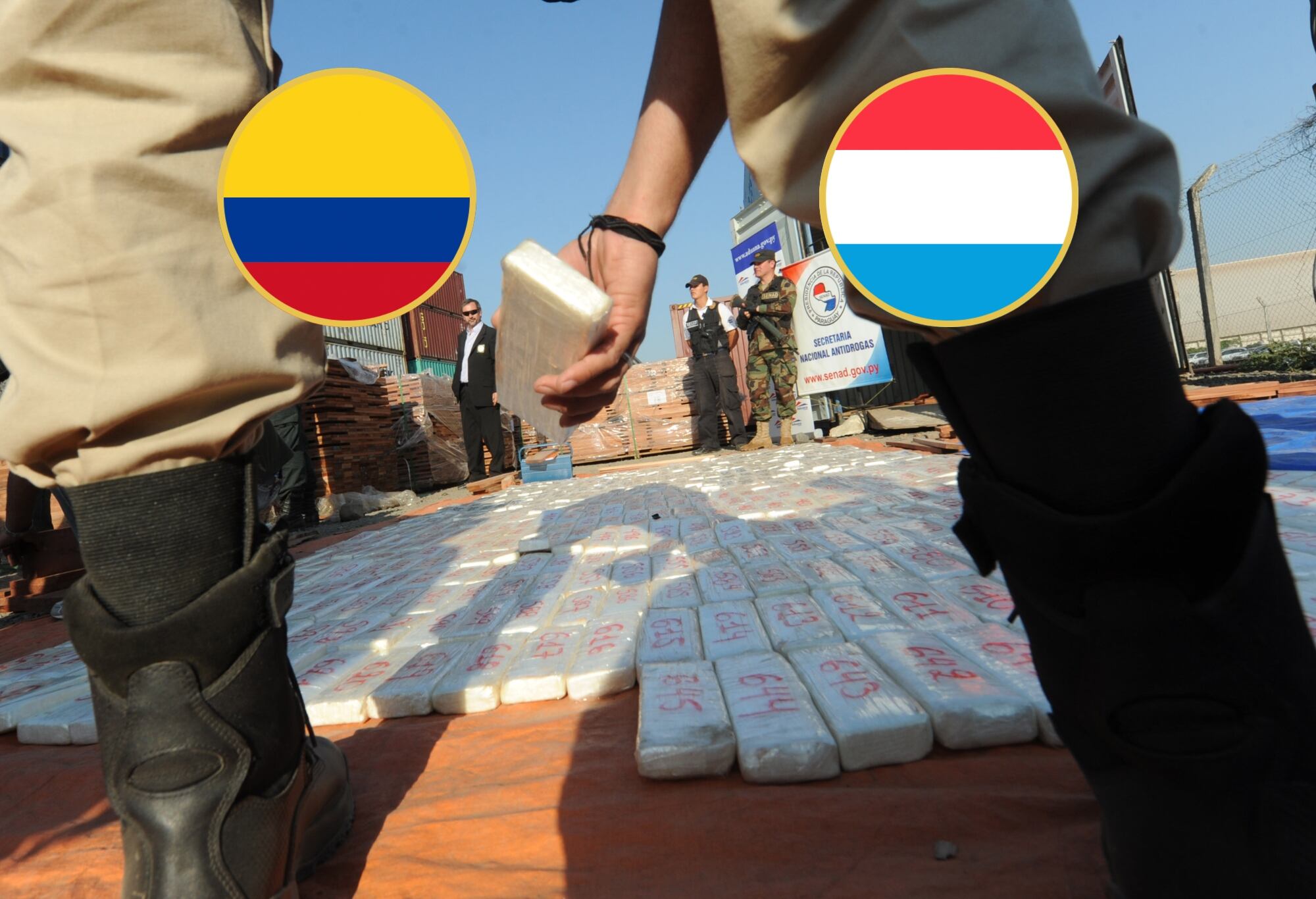 Referencia de cargamento de cocaína. FOTO: Humberto Duarte