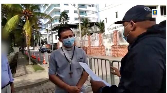 Christian Mercado Mercado, de 34 años, fue capturado en el barrio Crespo, norte de Cartagena. Foto: Cortesía