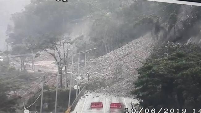 Sigue complicándose la situación de la vía Bogotá - Villavicencio. Foto: Coviandes