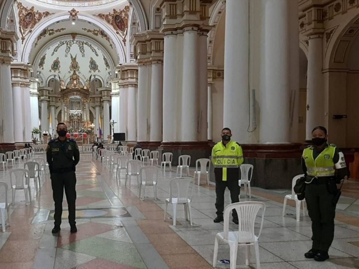 En imágenes reactivación de la Basílica de Nuestra Señora del Rosario de Chiquinquirá