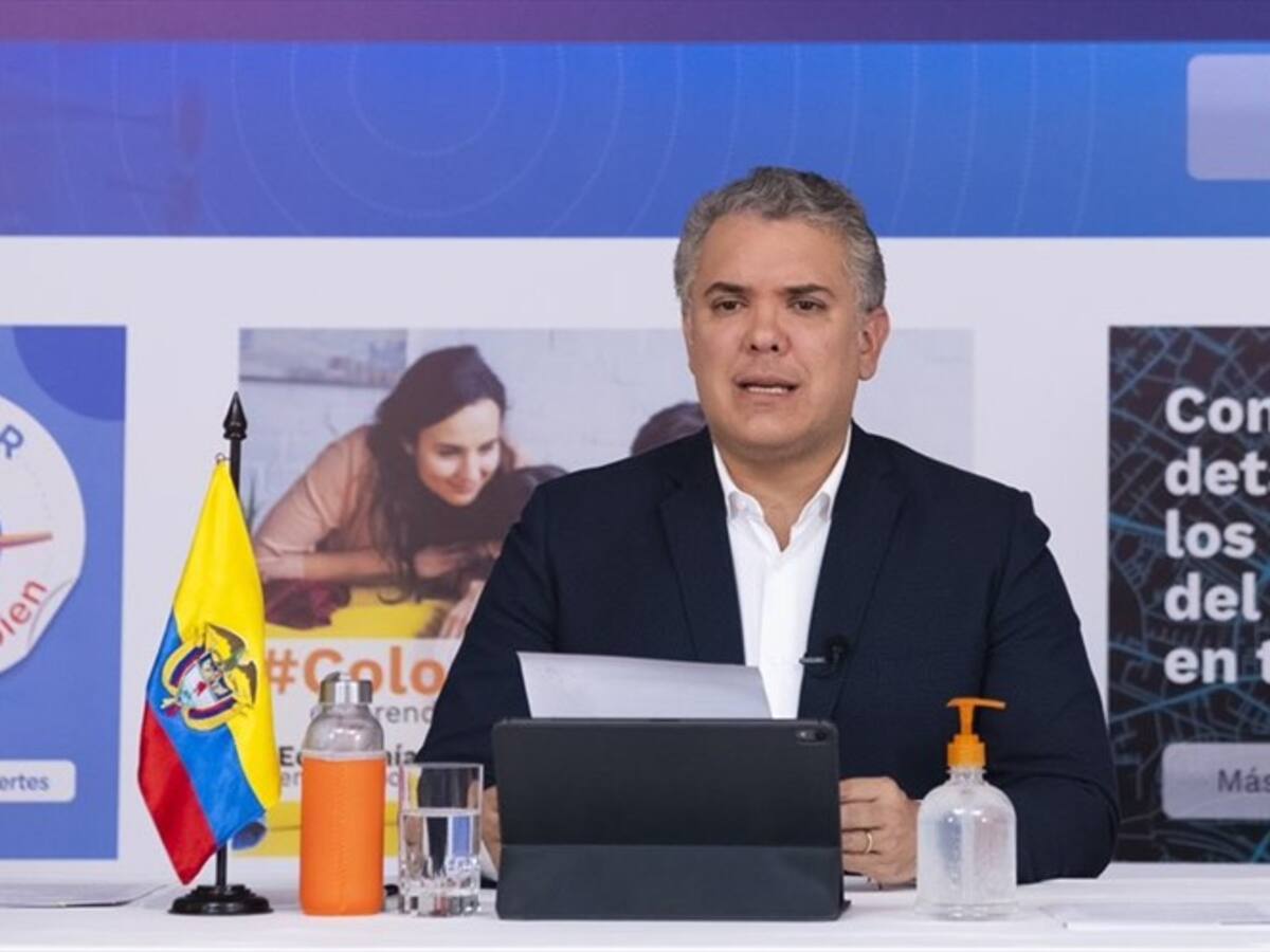 No podemos hablar de un pico nacional de contagios: Iván Duque