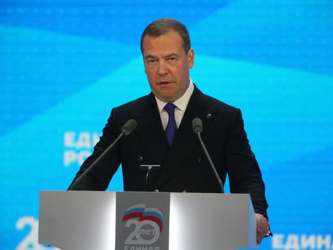 Dmitry Medvedev, expresidente de Rusia. (Photo by Mikhail Svetlov/Getty Images)