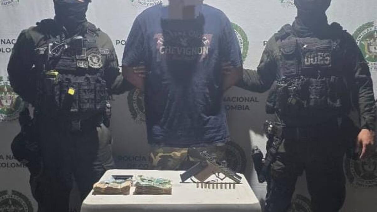 Capturado en flagrancia alias de ‘Buritaca’, presunto líder financiero de ACSN
