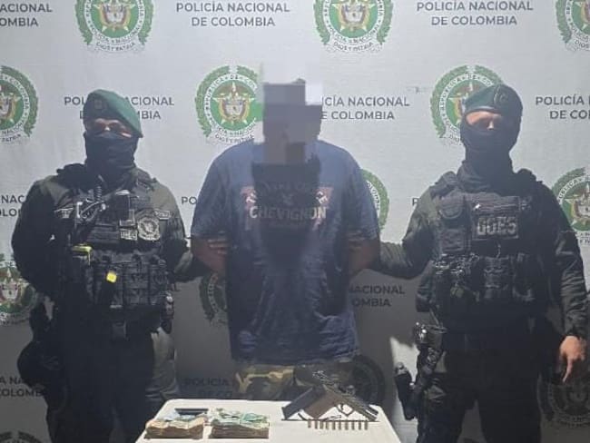 Alias ‘Buritaca’/ Policía Metropolitana de Santa Marta.