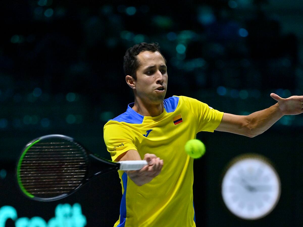 Daniel Galán debutó con triunfo ante Marc-Andrea Huesler en el ATP de San Diego