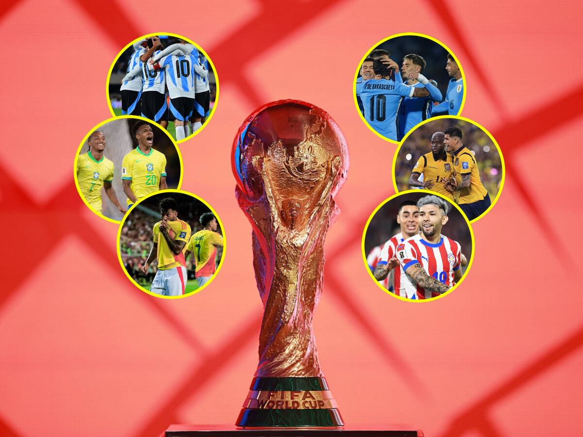 Mundial 2026: Así quedaron los grupos de las selecciones de Sudamérica