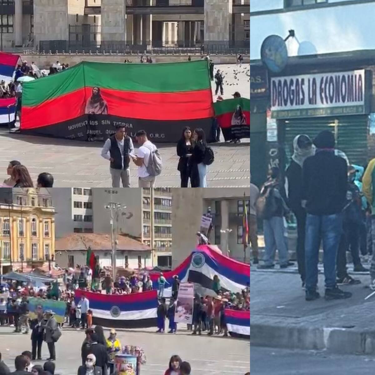 En ningún momento se está agrediendo a la ciudadanía: comunidad indígena tras protestas en Bogotá