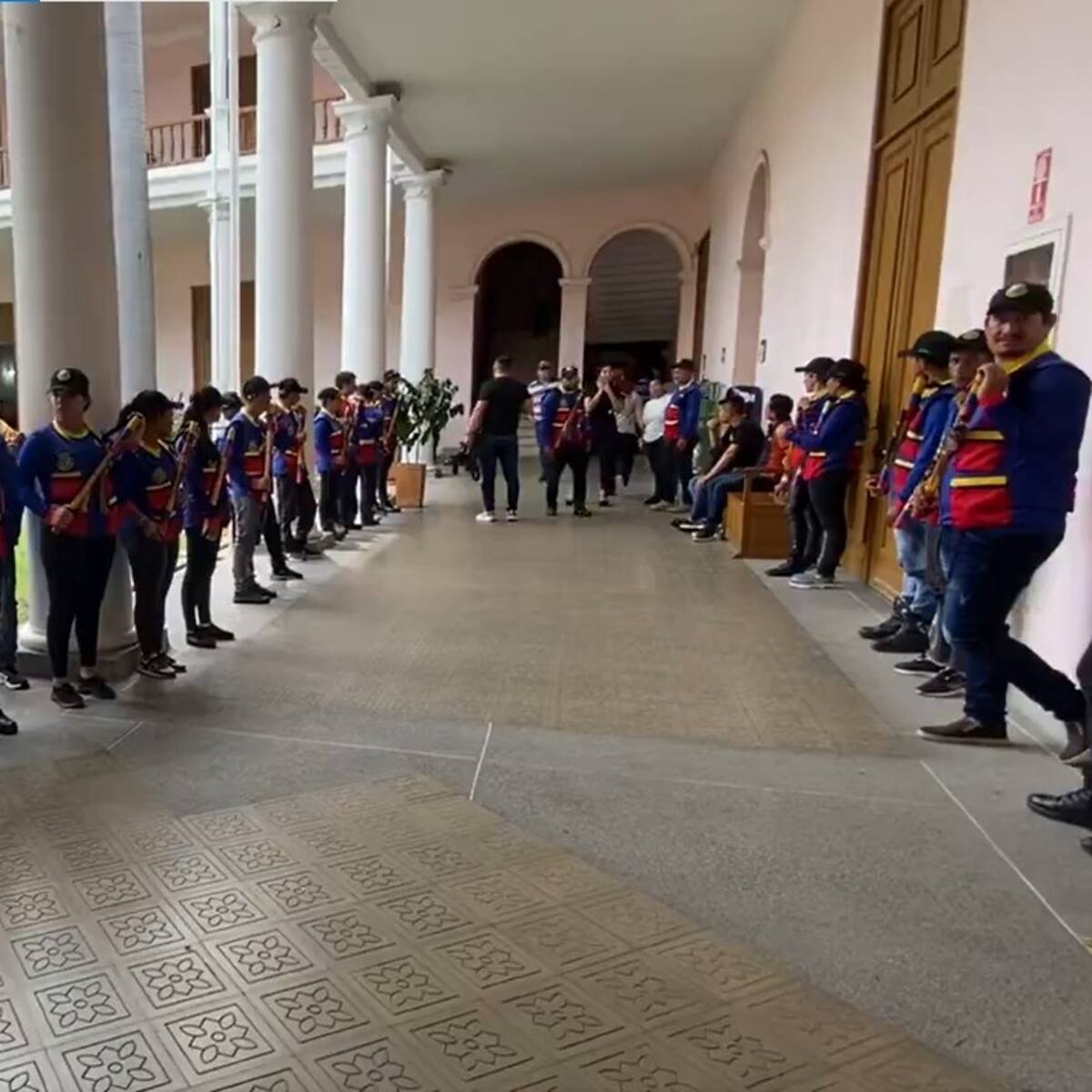 Guardia campesina se concentra en la Gobernación de Norte de Santander
