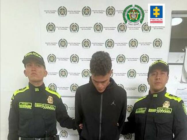 A la cárcel fletero que habría participado del robo de 176 millones de pesos en Bogotá. Foto: Fiscalía.