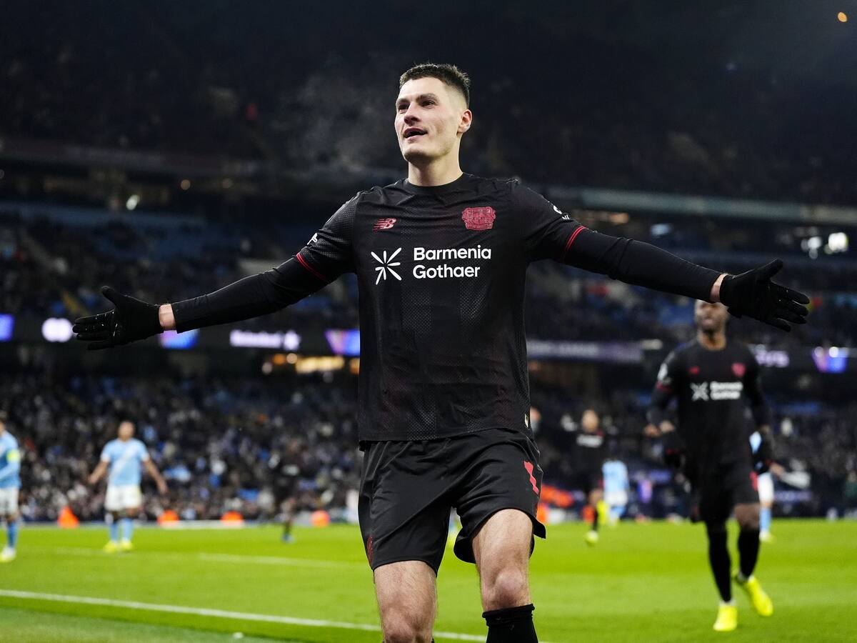 Bayer Leverkusen ganó 2-0 al Manchester City y le propinó su primera derrota en Champions League