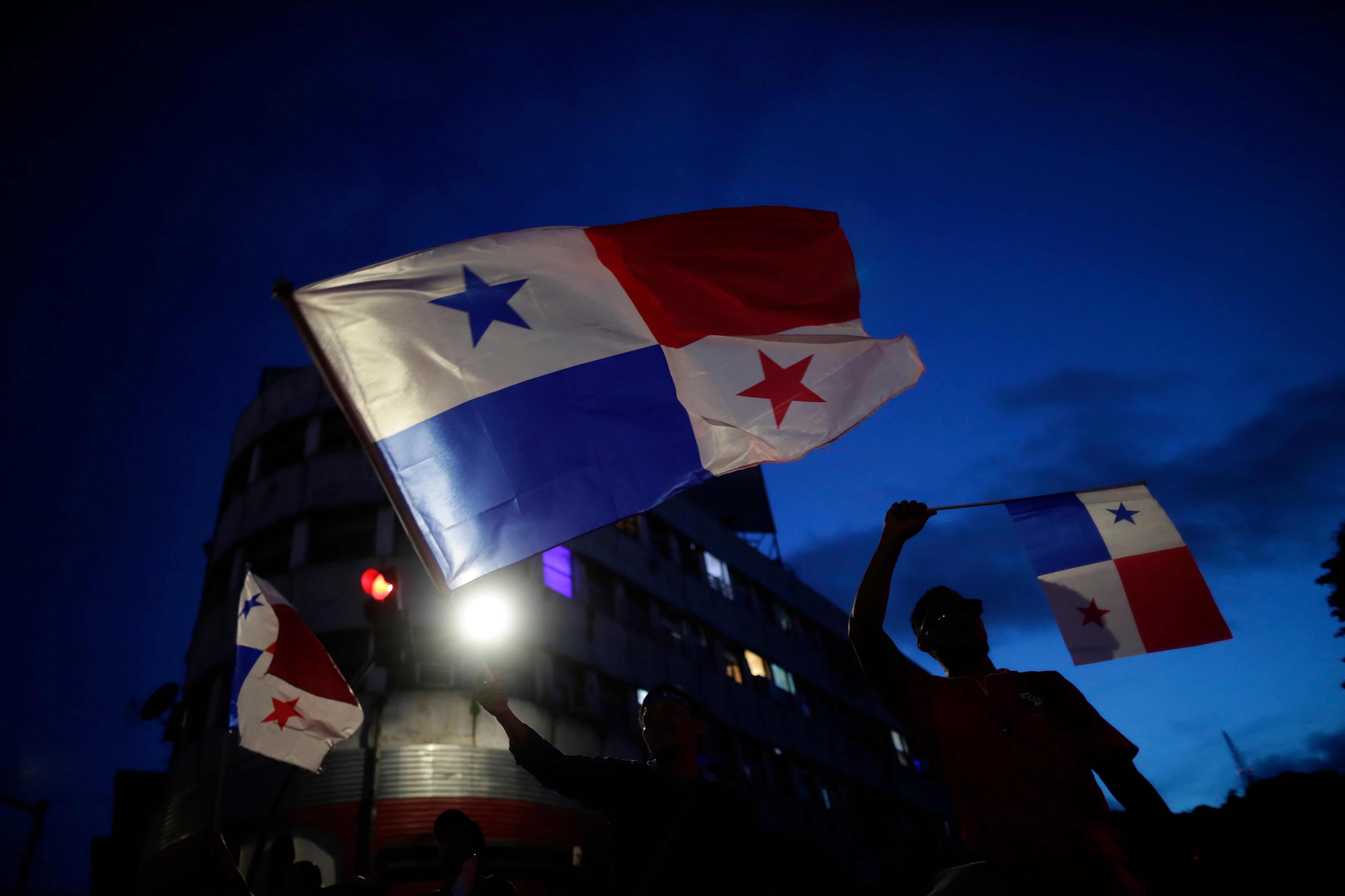 Manifestantes en Panamá. Foto: EFE/ Bienvenido Velasco