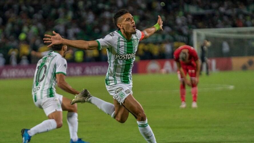 Atlético Nacional confirmó en un comunicado que el futbolista colombiano Daniel Muñoz será transferido al Genk de Bélgica.. Foto: Atlético Nacional