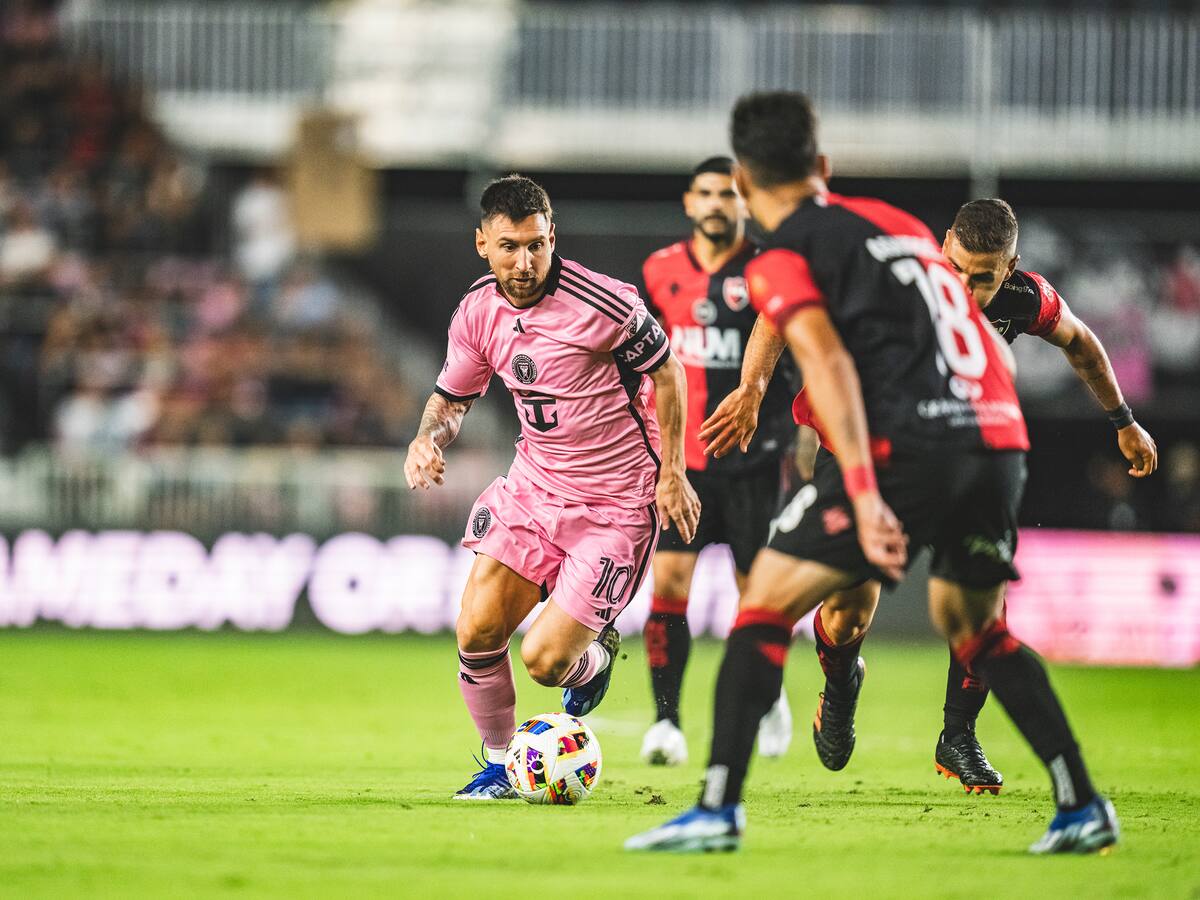Inter Miami empató 1-1 con Newell’s en un amistoso emotivo para Messi