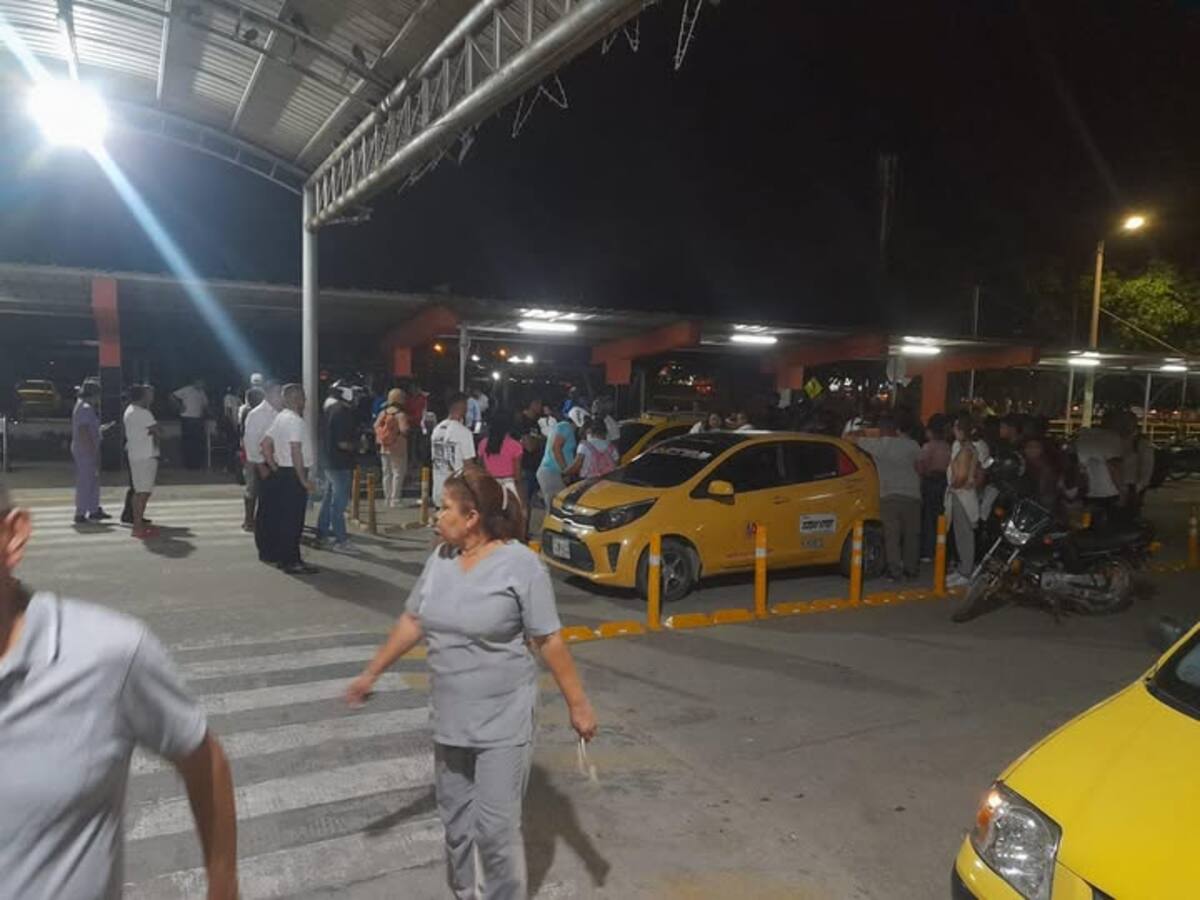Asesinado un hombre en la central de transporte de Santa Marta
