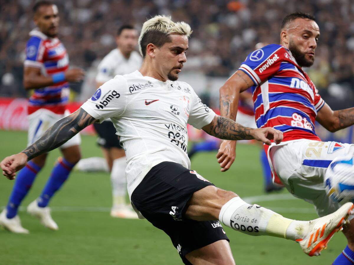 Fortaleza empató 1-1 en estadio del Corinthians en la ida de la semifinal por Sudamericana