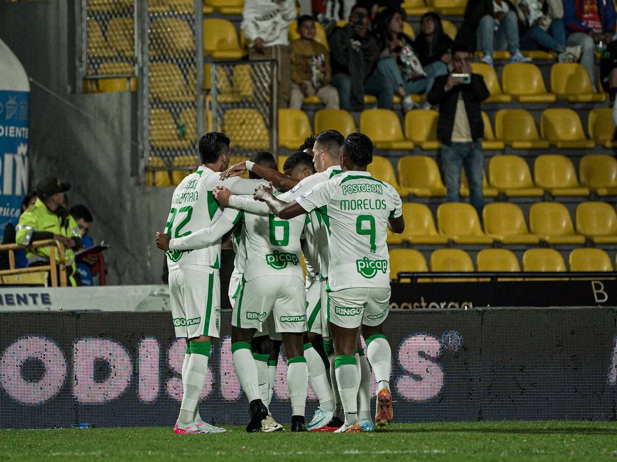 Con dificultad, Atlético Nacional se impuso 2-1 ante Pasto en la liga colombiana