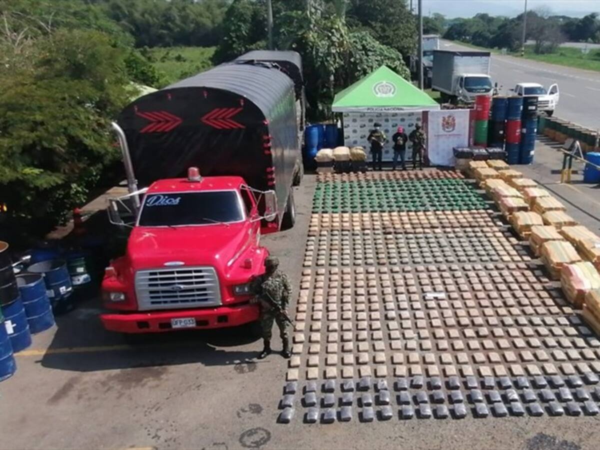 Incautan más de cinco toneladas y media de marihuana en Cauca
