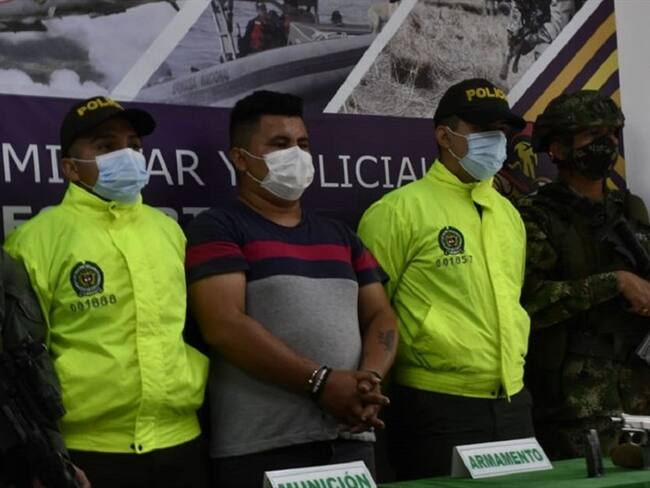 Capturado alias “Winnie Pooh” presunto responsable de atentar contra Policía en Catatumbo. Foto: Cortesía