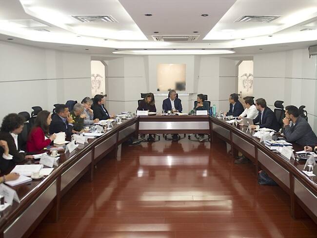 Duque anunció inversiones por más de 30 billones de pesos para grandes proyectos de infraestructura. Foto: Presidencia