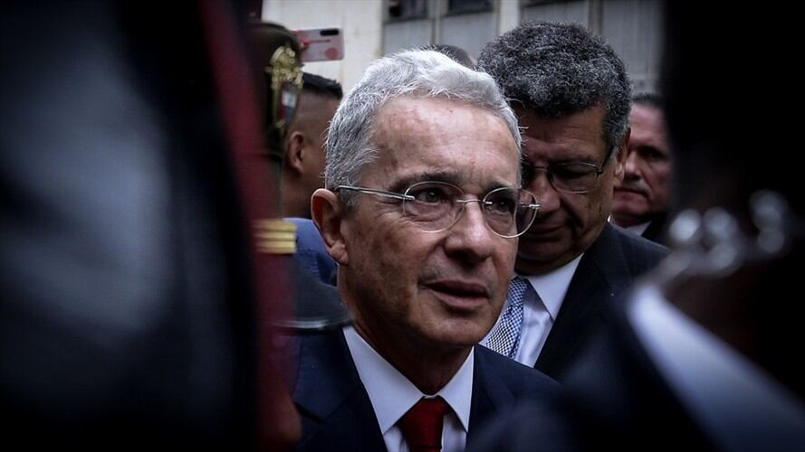 Álvaro Uribe. Foto: Colprensa - Diego Pineda