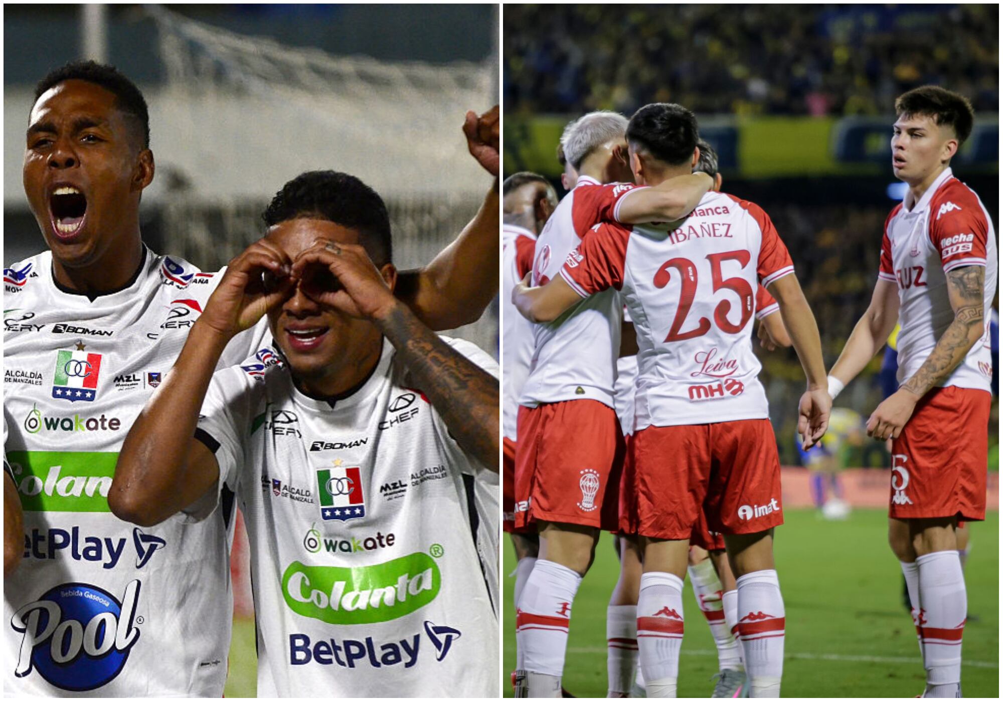Prográmese: fecha, hora y por dónde Once Caldas vs. Huracán por Copa Sudamericana. Foto: Getty Images/ Huracán.