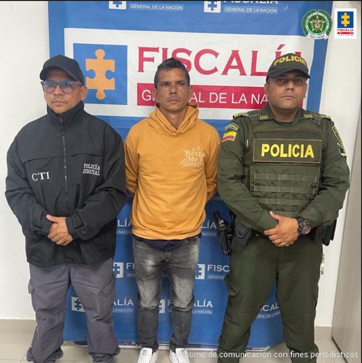 Captura de Hernando de Jesús Suárez Hernández | Foto: Policía