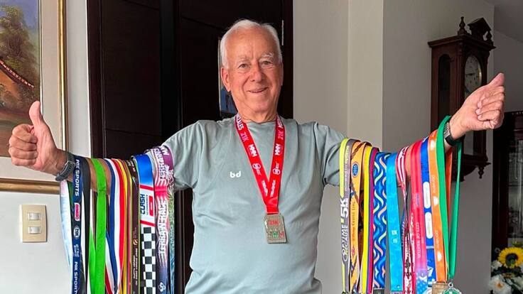 Javier Martinez ‘Javi Runner’, el corredor de maratones de 86 años